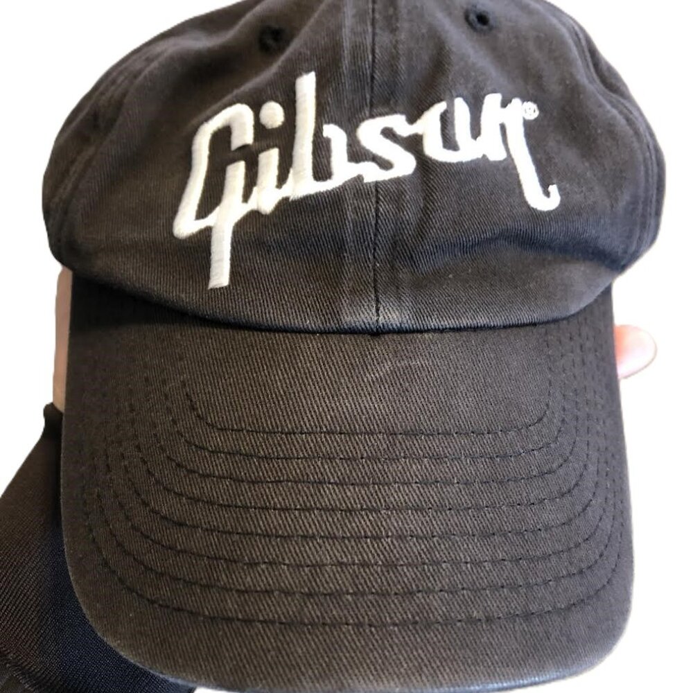 Gibson Guitar Music Baseball Cap Black One Size - Picture 3 of 4